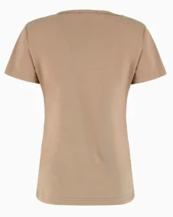 XTREME BOXING - TSHIRT CAMEL DA DONNA CON LOGO STRASS