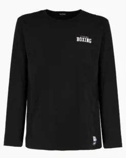 XTREME BOXING - TSHIRT MANICA LUNGA NERA DA UOMO