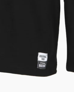 XTREME BOXING - TSHIRT MANICA LUNGA NERA DA UOMO