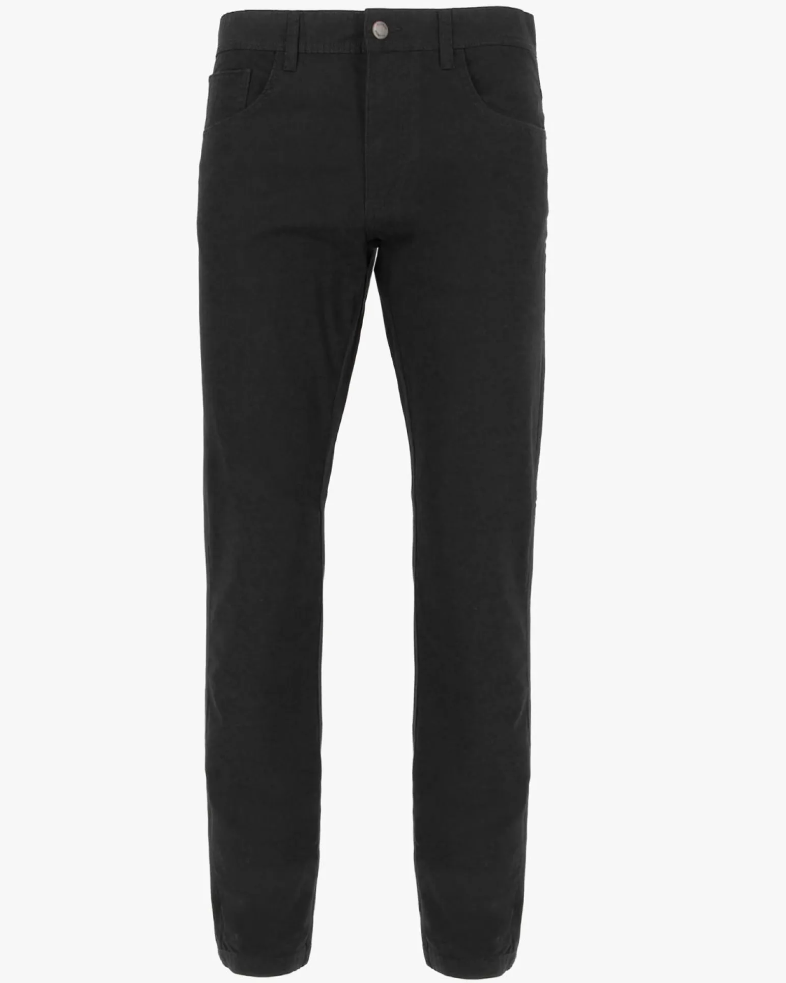 YELLOW DOG - Pantalone basic 5 tasche nero da uomo in cotone