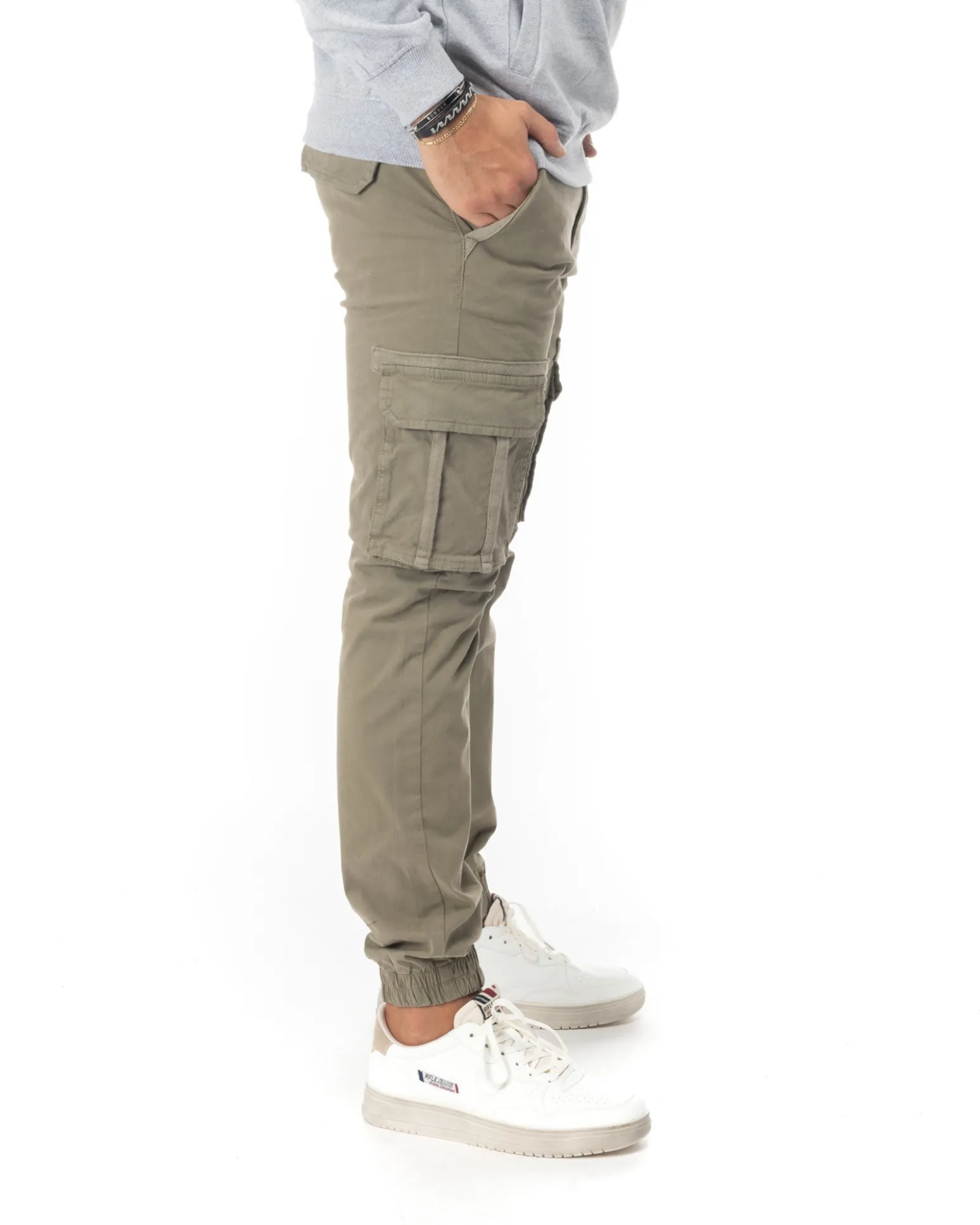 YELLOW DOG - PANTALONE CON TASCONI