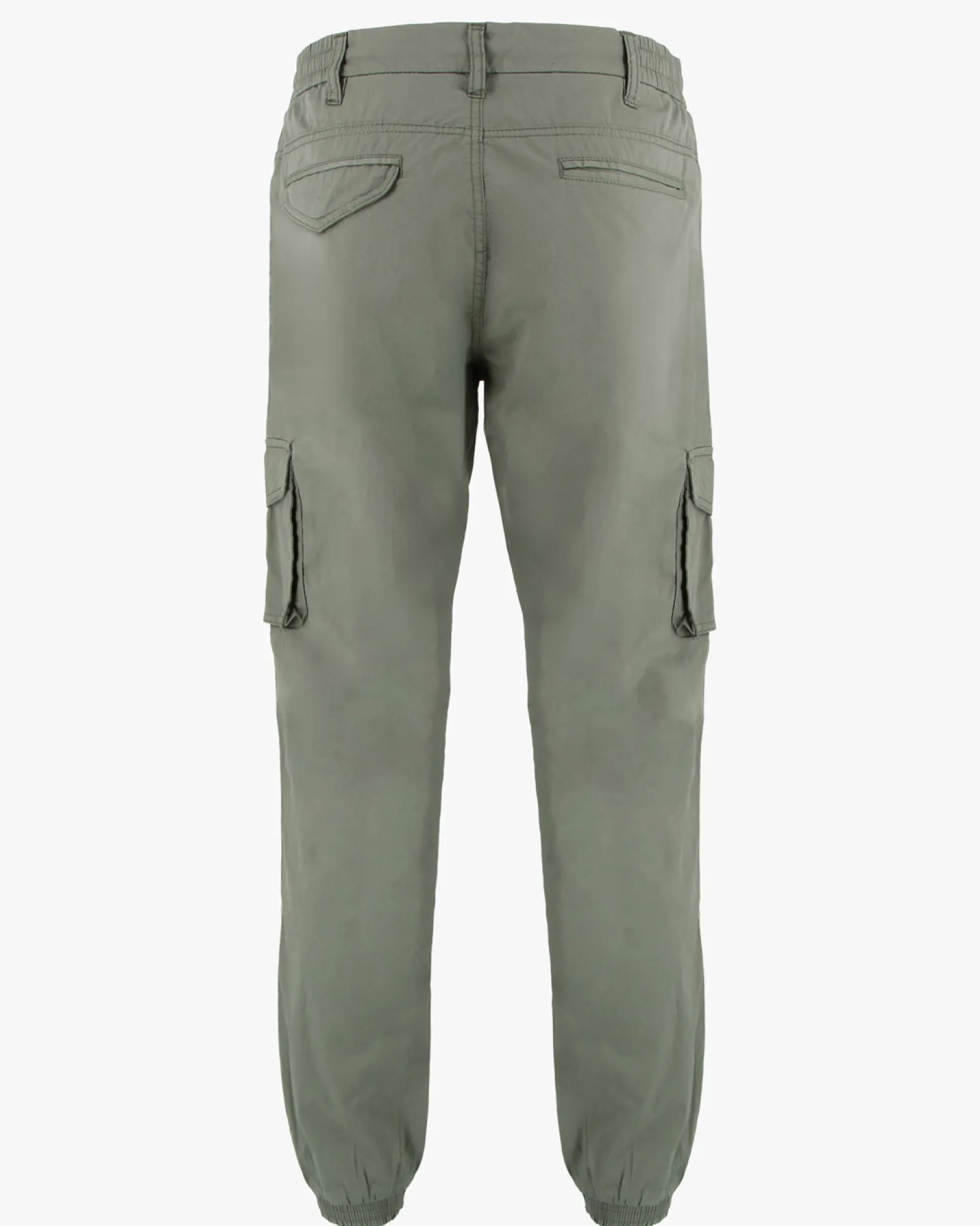 YELLOW DOG - Pantalone tasca america verde militare con coulisse