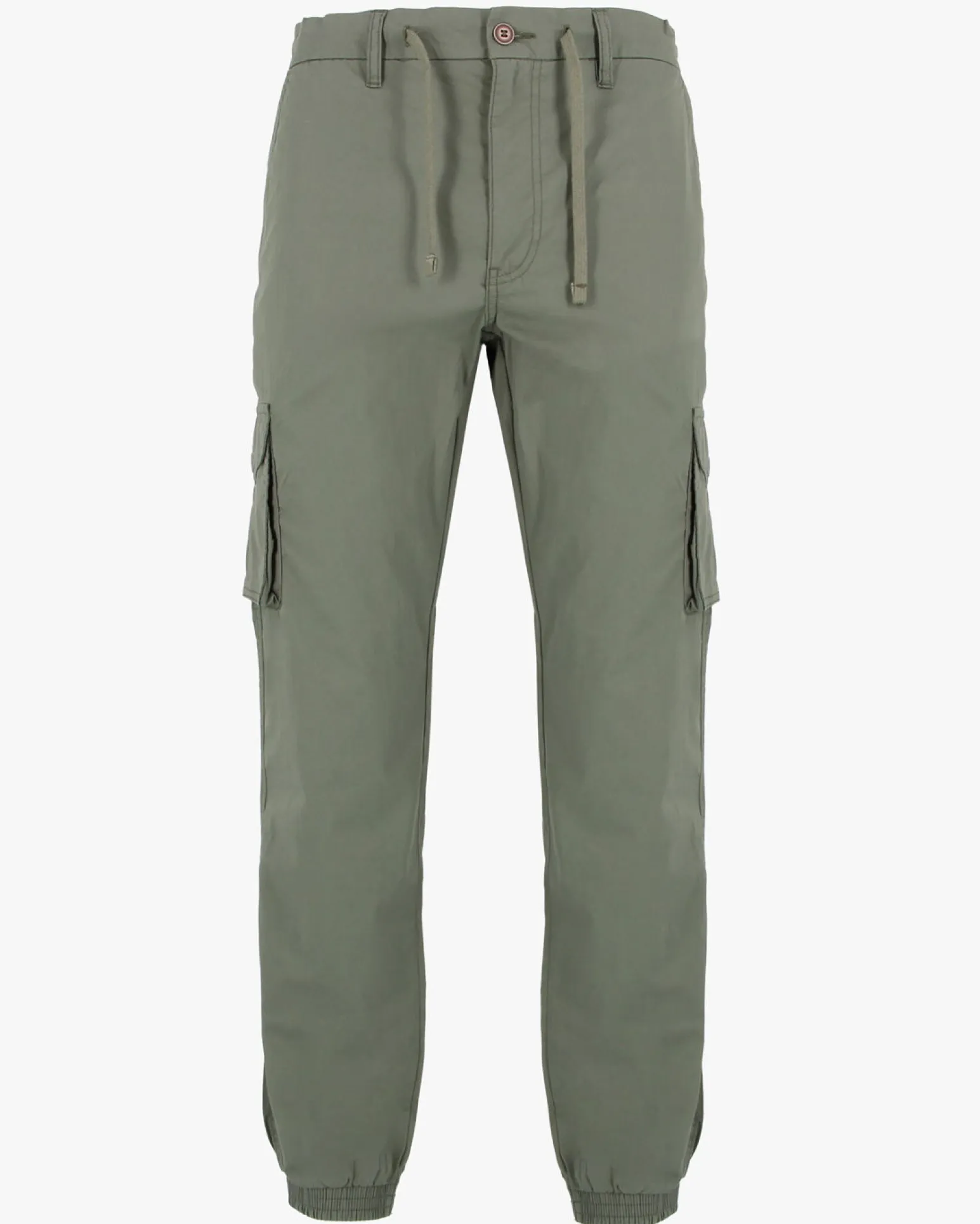 YELLOW DOG - Pantalone tasca america verde militare con coulisse