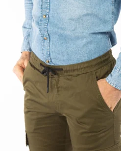 YELLOW DOG - PANTALONE TASCA LATERALE CON COULISSE