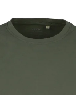 YELLOW DOG - Tshirt manica lunga basic militare da uomo