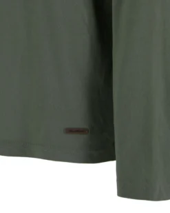 YELLOW DOG - Tshirt manica lunga basic militare da uomo