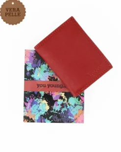 YOU YOUNG COVERI - Portafoglio mattone in VERA PELLE da donna